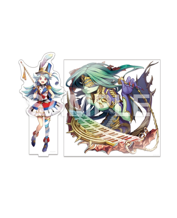 【共襲スタンプ缶バッジ対象商品】メギド72 ヴィータ＆メギド体アクリルセット 真53 ベバル