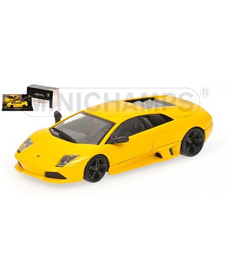 MINICHAMPS1/43スケール ランボルギーニ ムルシエラゴ LP640 2006 (イエロー) ミュージアムシリーズ