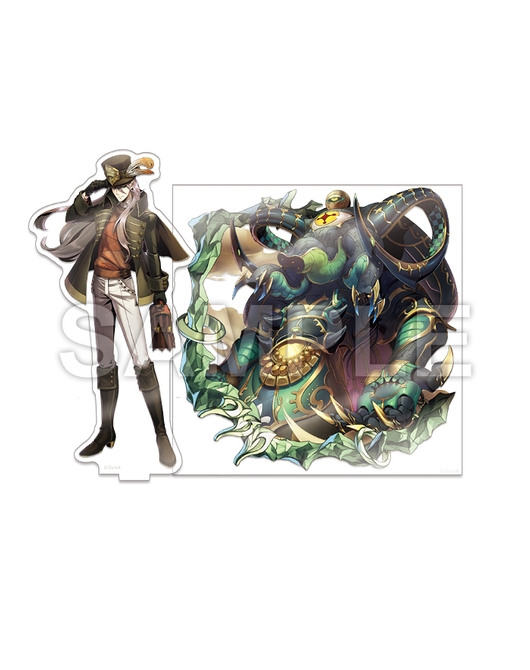 【共襲スタンプ缶バッジ対象商品】メギド72 ヴィータ＆メギド体アクリルセット 真15 サタナキア