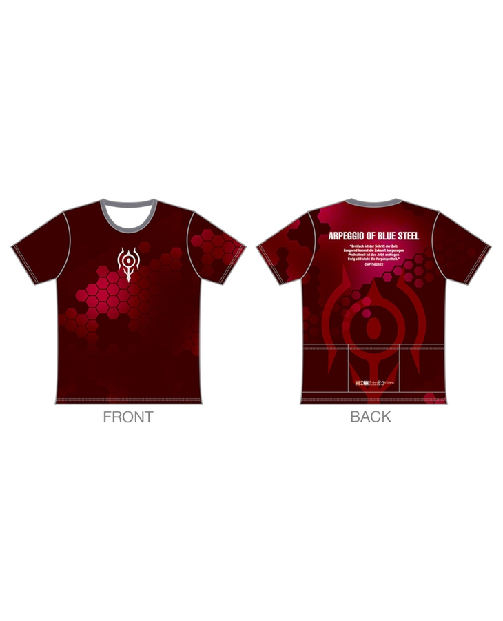 蒼き鋼のアルペジオ ツーリングTシャツ【霧の艦隊Ver.】