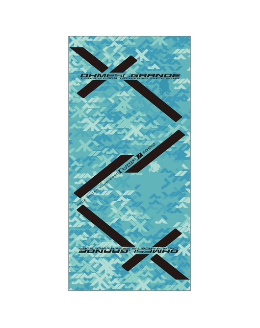 オーメストグランデ　ネックゲイター2050年モデル「ロゴ迷彩」