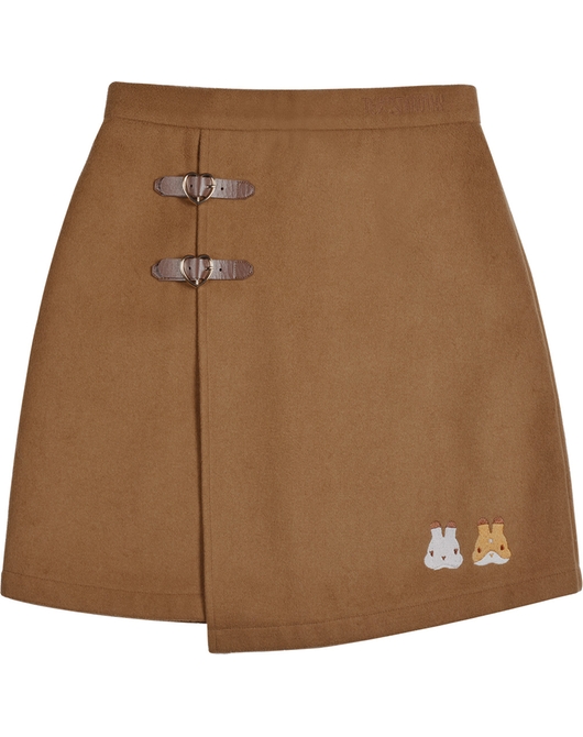 チームティモシー フェイクウールスカート