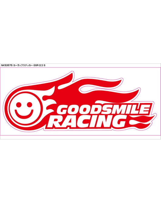 NK53578 カーラップステッカー GSR ロゴ_LL（再販）