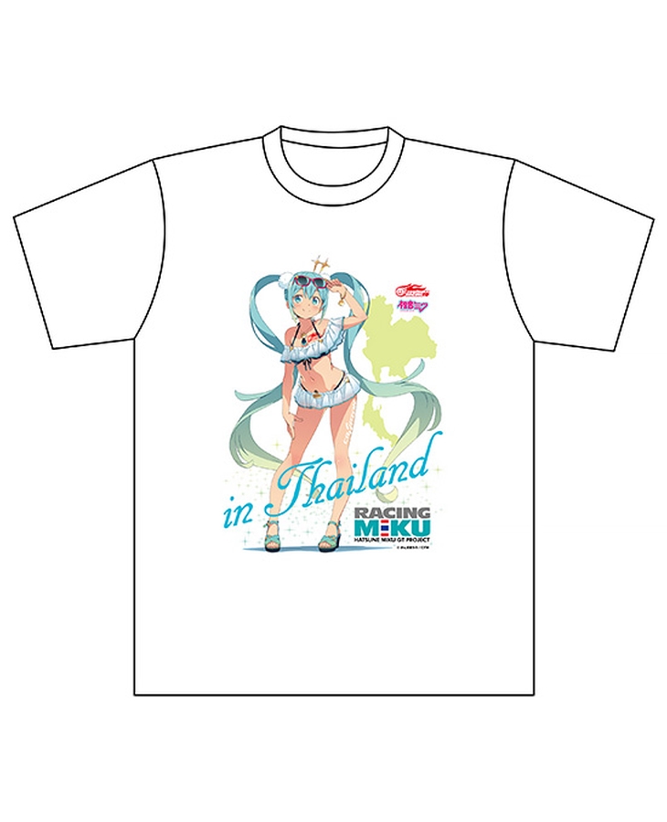 サーキットTシャツ Rd.4 レーシングミク2018 タイ応援Ver.