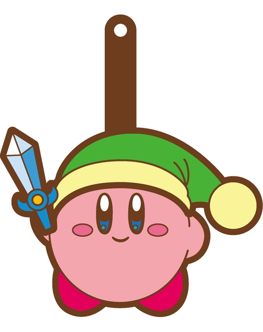 星のカービィ へんしんラバーストラップ ソードVer.