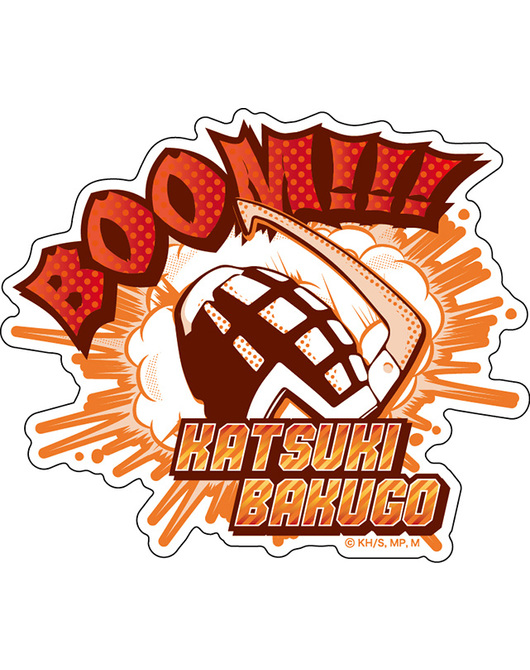 My Hero Academia: Diecut Stickers (Katsuki Bakugo)