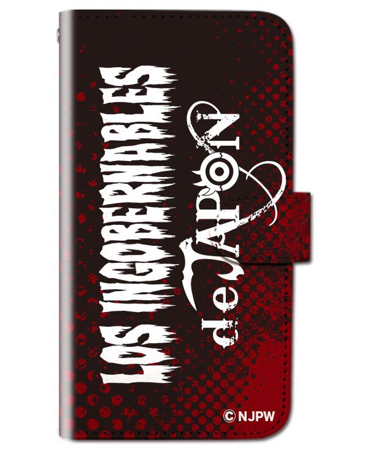 新日本プロレス スマートフォンケース(手帳型)(AQUOS ZETA/AQUOS SERIE/AQUOS Xx3) Los Ingobernables de Japon白 新日本プロレス スマートフォンケース(手帳型)(AQUOS ZETA/AQUOS SERIE/AQUOS Xx3) Los Ingobernables de Japon白