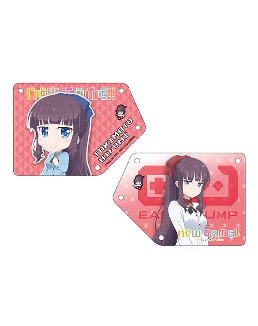 NEW GAME!! ゼッケンプレート 滝本ひふみVer.【再販】