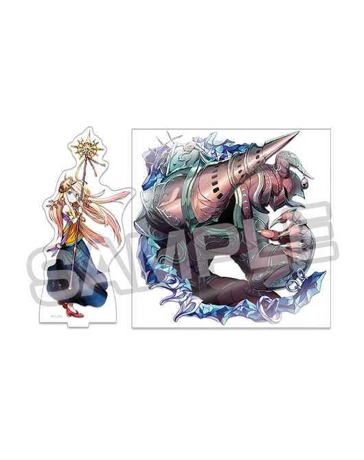 【共襲スタンプ缶バッジ対象商品】メギド72 ヴィータ＆メギド体アクリルセット 祖66 キマリス