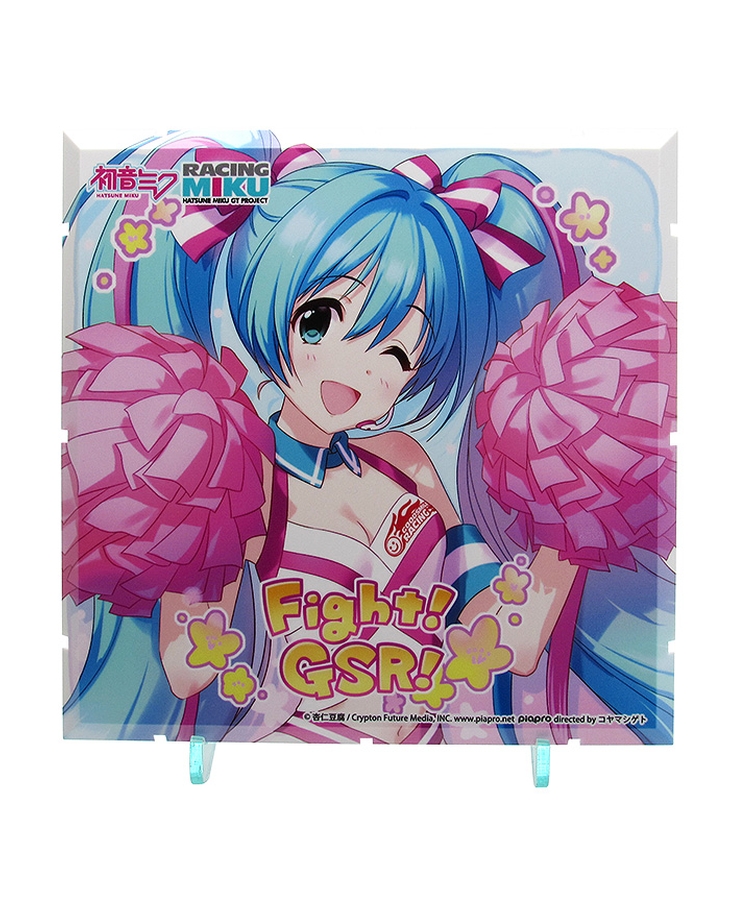 Dioramansion150 RACING MIKU 賽車維修區2019Ver.背景片 Cheer Ver.