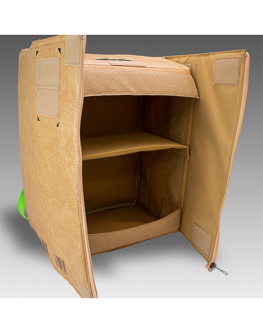 Cardboard Box Design Backpack Based on an Original Design by Sumito