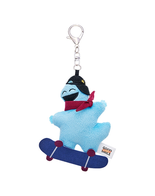 Gal & Dino Plushie Keychain Skateboard