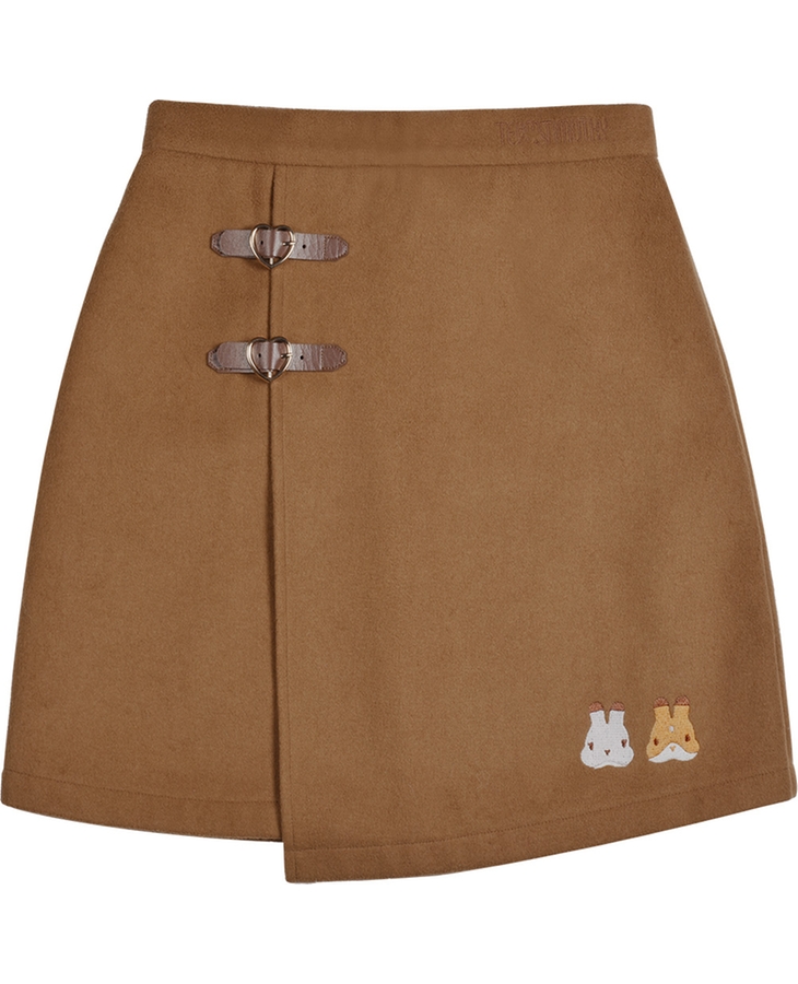 Team Timothy Faux Wool Skirt