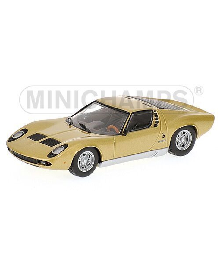 MINICHAMPS1/43スケール ランボルギーニ ミウラ S 1969 (ゴールド) ミュージアムシリーズ