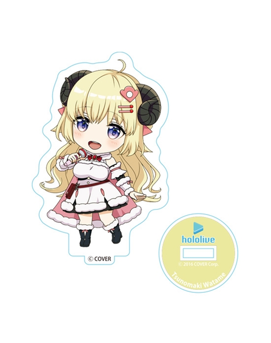 ホロライブ ねんどろいどぷらす アクリルスタンド 角巻わため