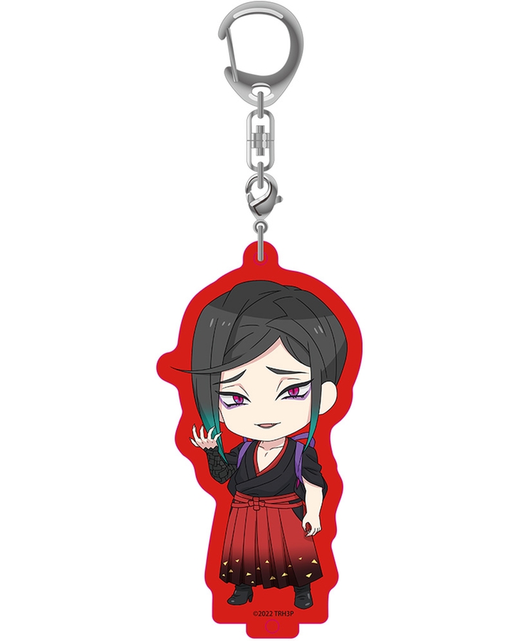 特『刀剣乱舞-花丸-』～雪月華～ ねんどろいどぷらす スタンド付きアクリルキーチェーン 静形薙刀