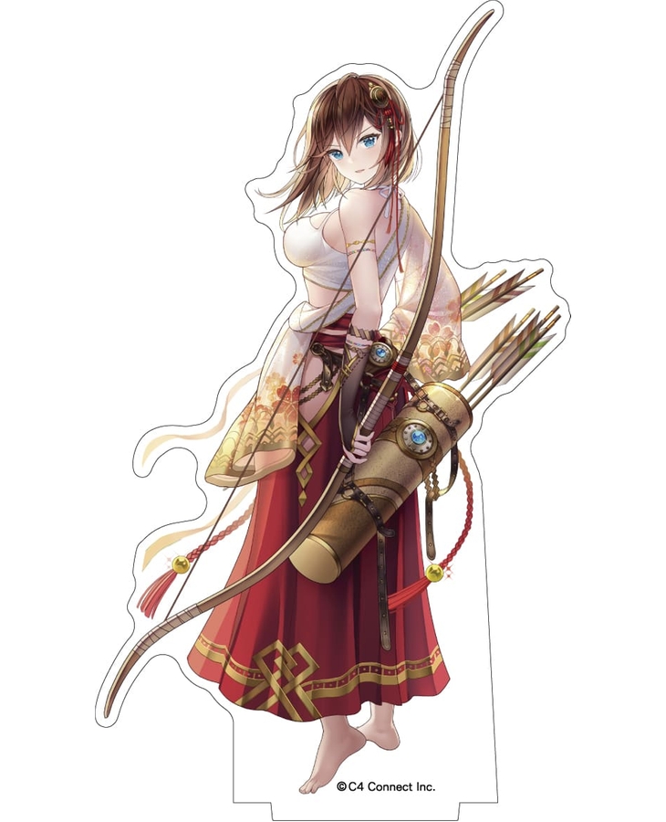放置少女 アクリルスタンド 韓当［弓道部］