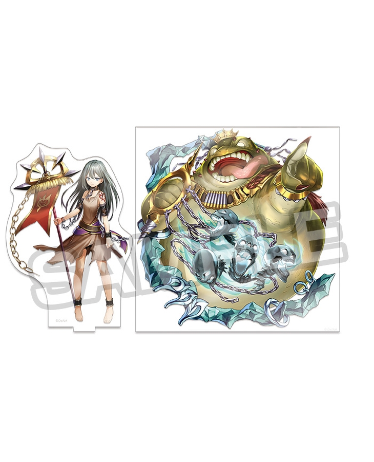 【共襲スタンプ缶バッジ対象商品】メギド72 ヴィータ＆メギド体アクリルセット 祖13 ベレト