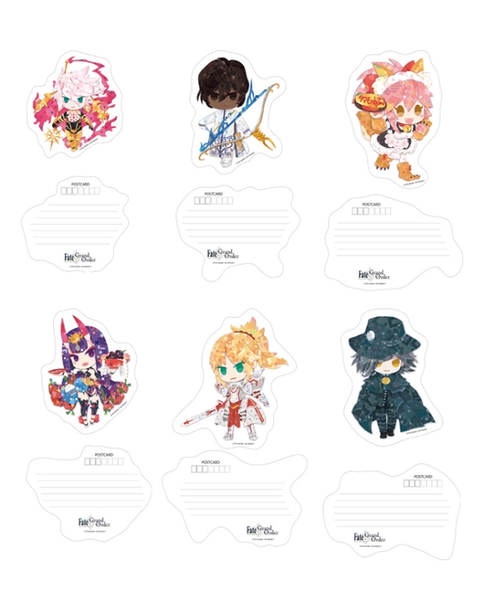 Fate/Grand Order ダイカットポストカードセット【Stay homeステッカー対象商品】