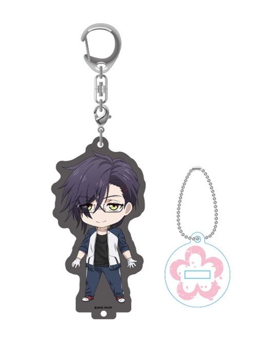 ねんどろいどぷらす 続『刀剣乱舞-花丸-』 スタンド付きアクリルキーチェーン 明石国行