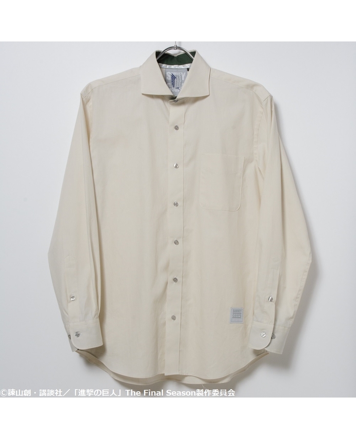 進撃の巨人 メンズシャツ ジャン・キルシュタインモデル 進撃の巨人 メンズシャツ ジャン・キルシュタインモデル
