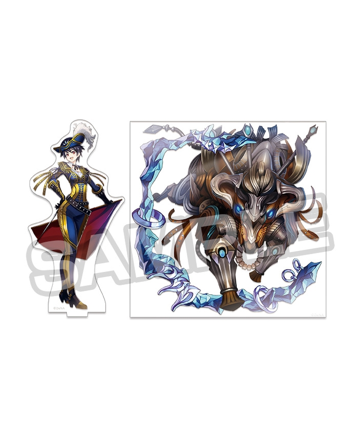 【共襲スタンプ缶バッジ対象商品】メギド72 ヴィータ＆メギド体アクリルセット 祖61 ザガン