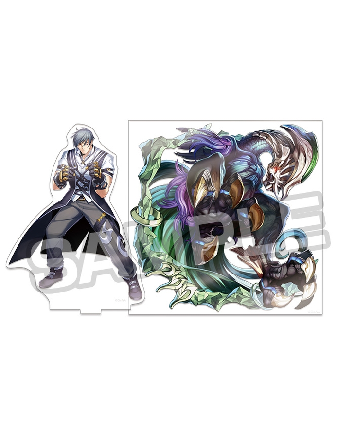 【共襲スタンプ缶バッジ対象商品】メギド72 ヴィータ＆メギド体アクリルセット 祖65 アンドレアルフス