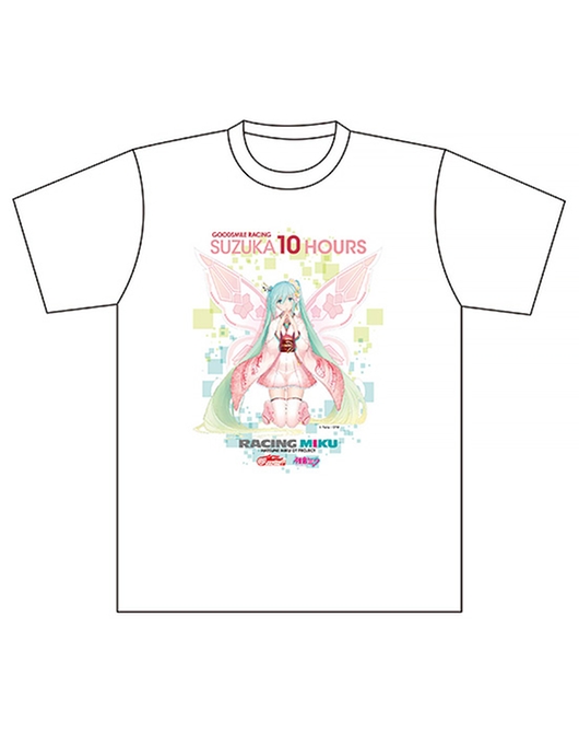 サーキットTシャツ レーシングミク SUZUKA 10 HOURS Ver.