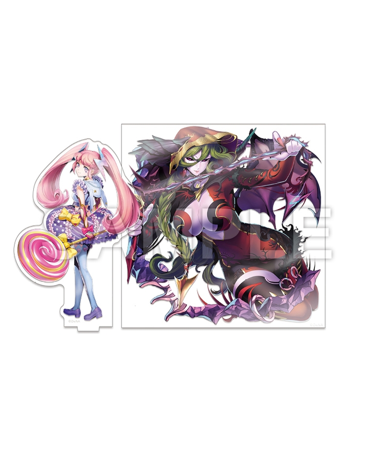 メギド72 ヴィータ＆メギド体アクリルセット 真3 サキュバス