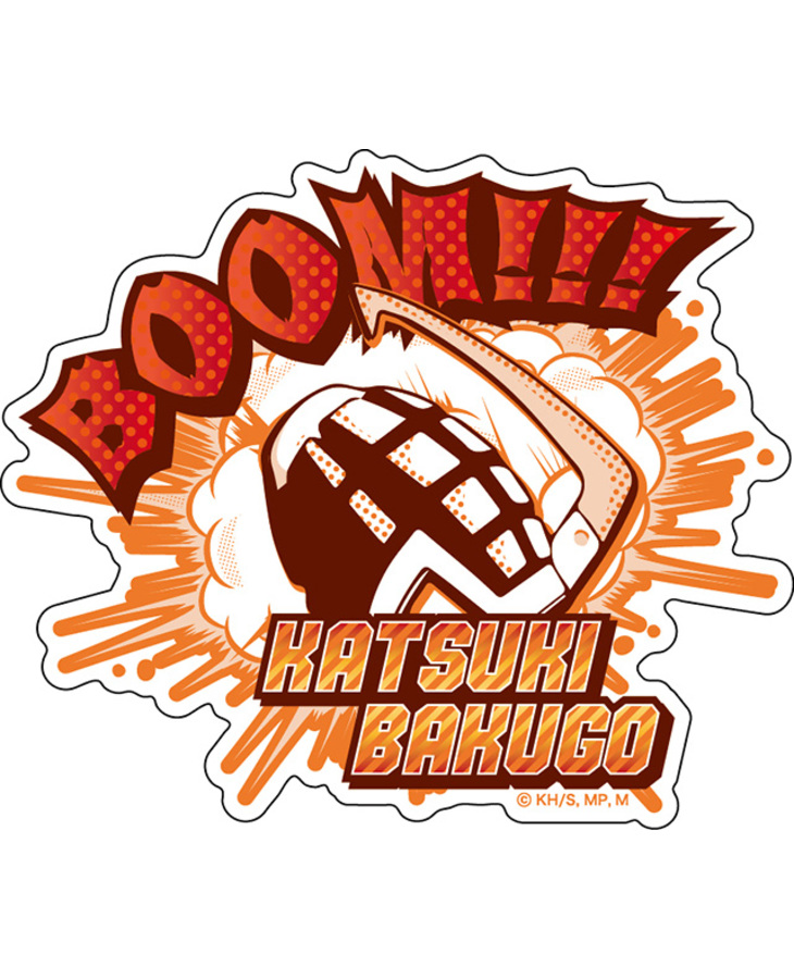 My Hero Academia: Diecut Stickers (Katsuki Bakugo)