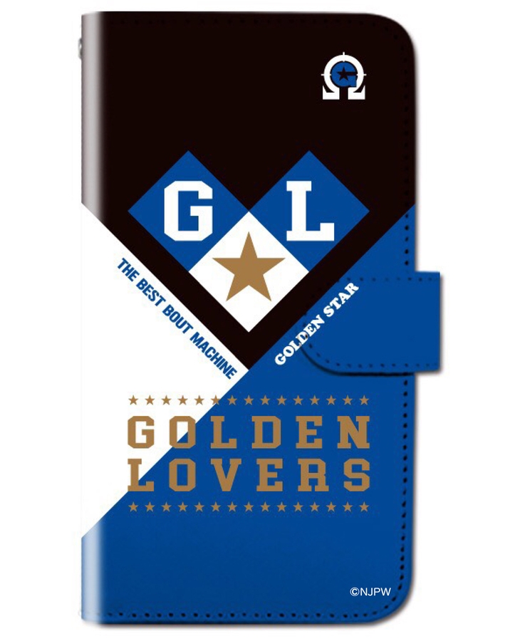 新日本プロレス スマートフォンケース(手帳型)(iPhone6/6s/7/7s/8) GOLDEN☆LOVERS 001 新日本プロレス スマートフォンケース(手帳型)(iPhone6/6s/7/7s/8) GOLDEN☆LOVERS 001