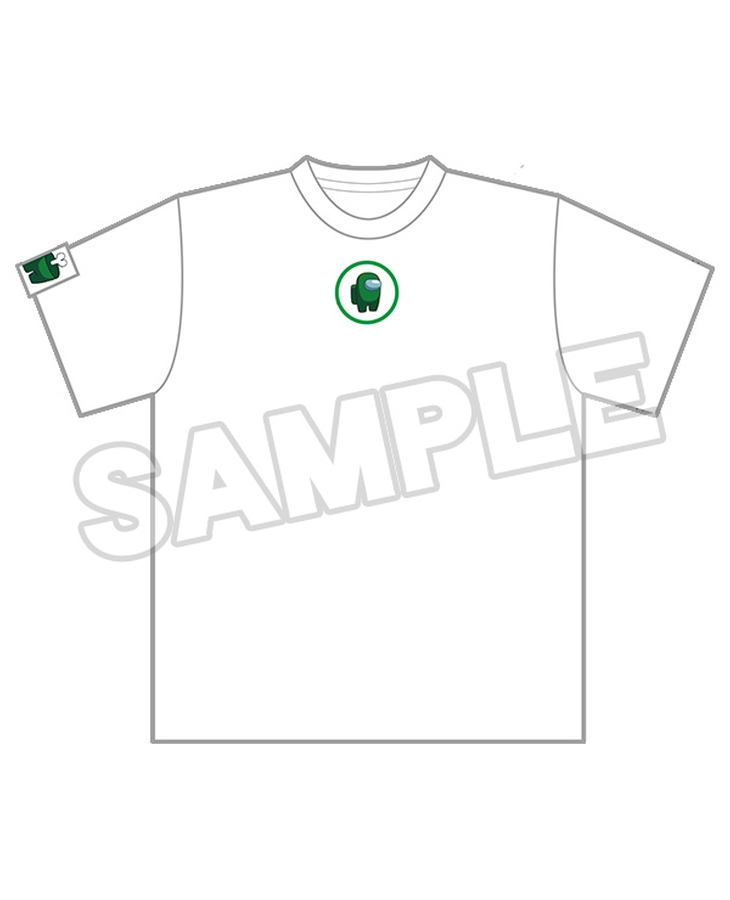 Among Us ねんどろいどぷらす Tシャツ Crewmate Green