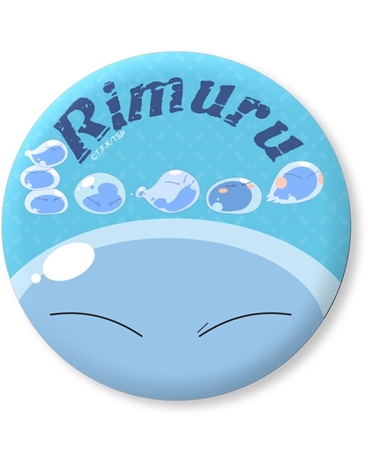 転生したらスライムだった件 ねんどろいどぷらす ビッグ缶バッジ リムル2スライムver.