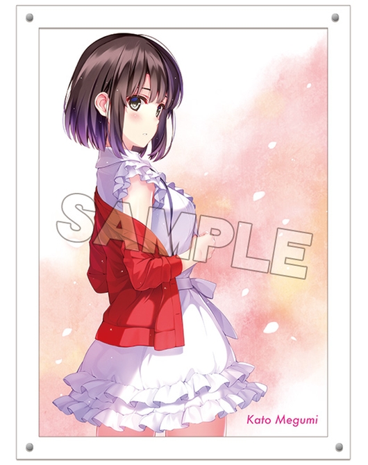 冴えない彼女の育てかた Fine B4ハイレゾアクリルアート 加藤恵