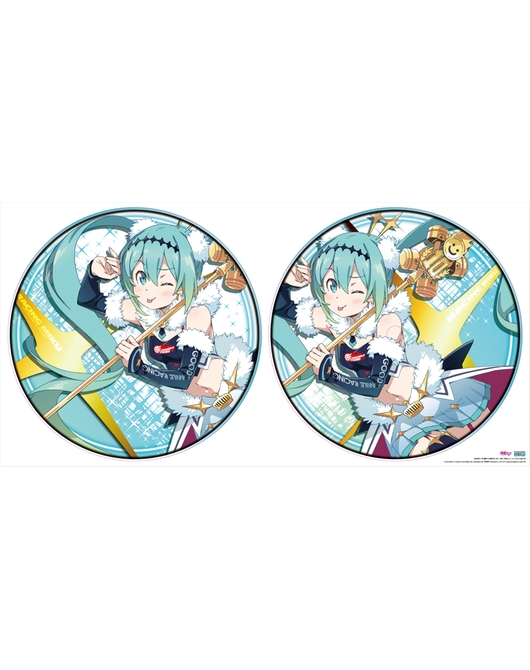 NK53115 痛チャリ用ステッカー 02 700c レーシングミク2018