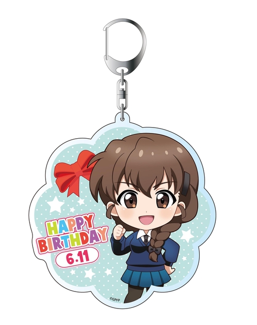 ガールズ＆パンツァー アニバーサリーキーホルダー ルクリリ