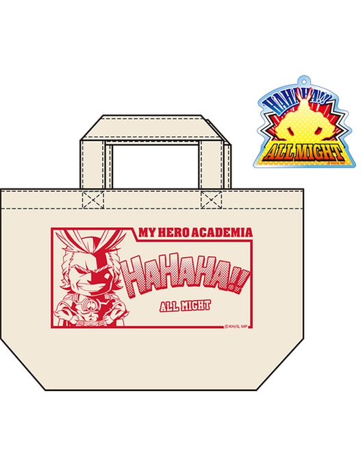 僕のヒーローアカデミア ねんどろいどぷらす トートバッグ オールマイト