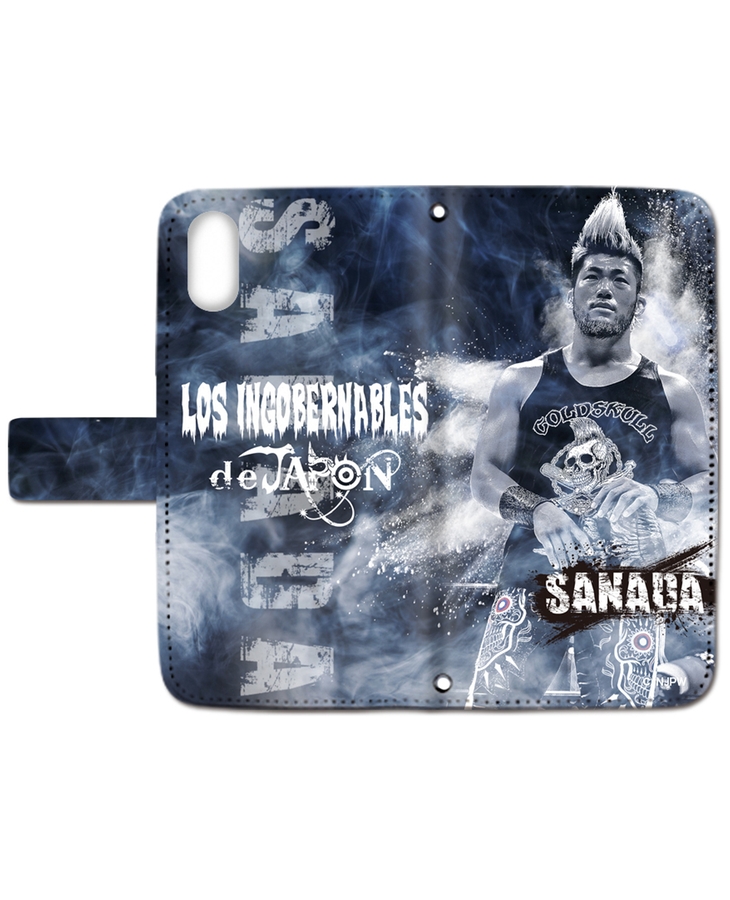 新日本プロレス スマートフォンケース(手帳型)(iPhone Ⅹ) SANADA001 新日本プロレス スマートフォンケース(手帳型)(iPhone Ⅹ) SANADA001