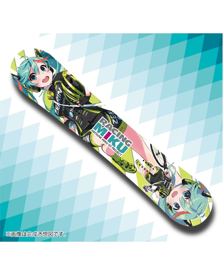 NK53477 スノーボード用ステッカー04 (160cm) レーシングミク2016