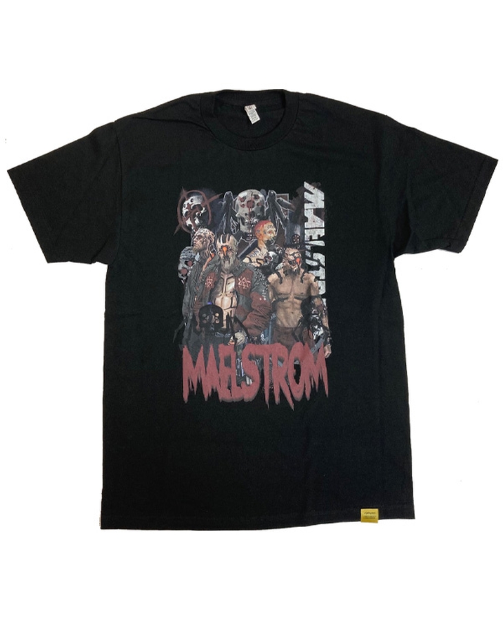 Cyberpunk 2077 x Kosuke Kawamura Gangsta rap T Collage Tshirts Maelstrom