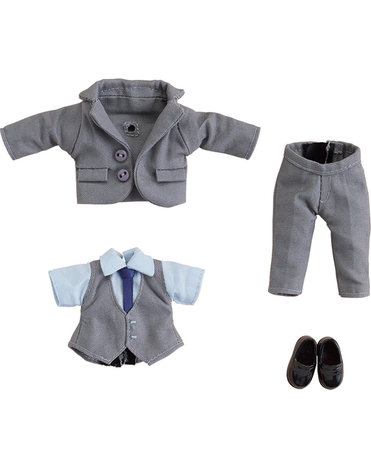 ねんどろいどどーる おようふくセット(スーツ：グレー)