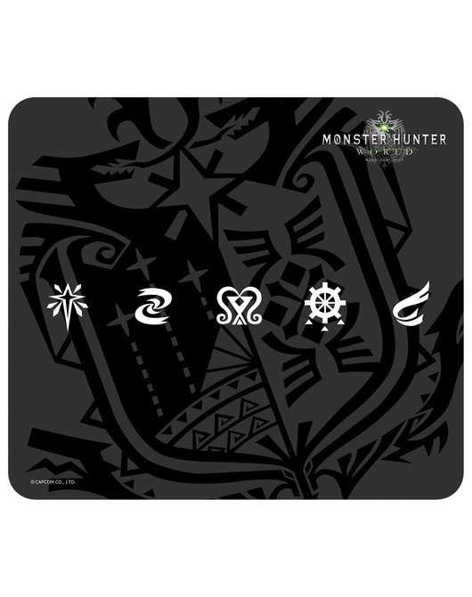 モンスターハンター：ワールド　マウスパッド　新大陸古龍調査団