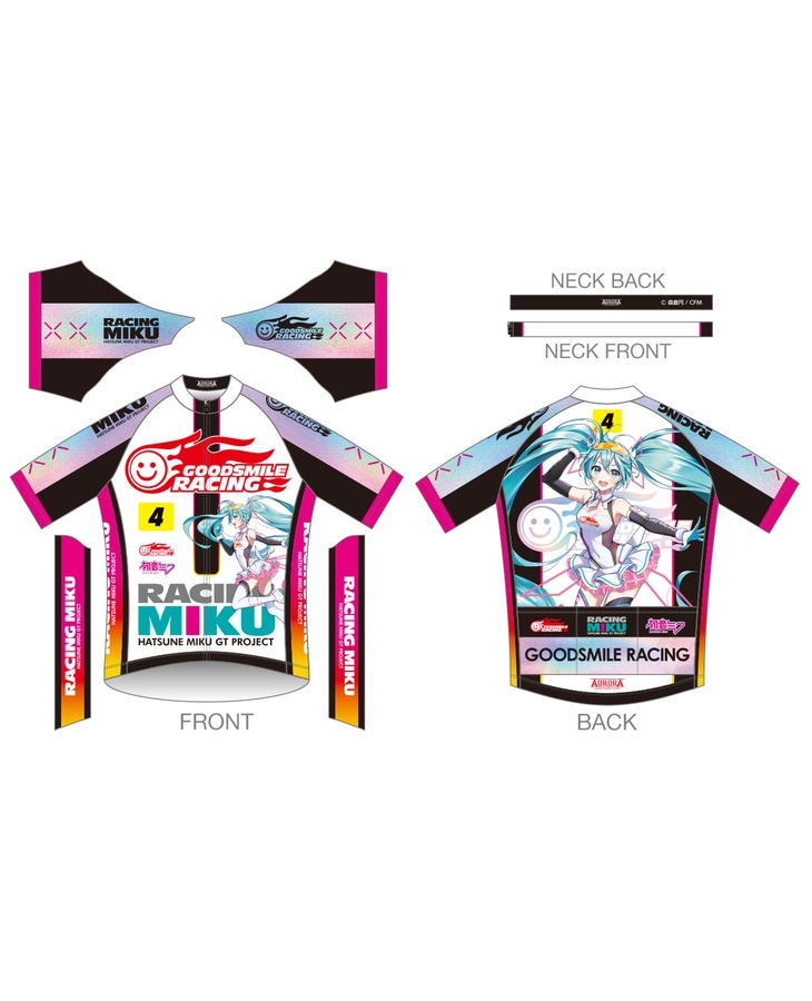 ン 大人気 新品 ノ サイクルジャージ レーシングミク 2021 EDGE Ver.（再販）／ XS ウェア