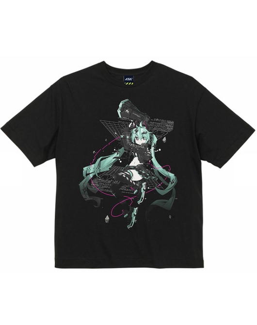 初音ミク×中央町戦術工芸コラボTシャツ