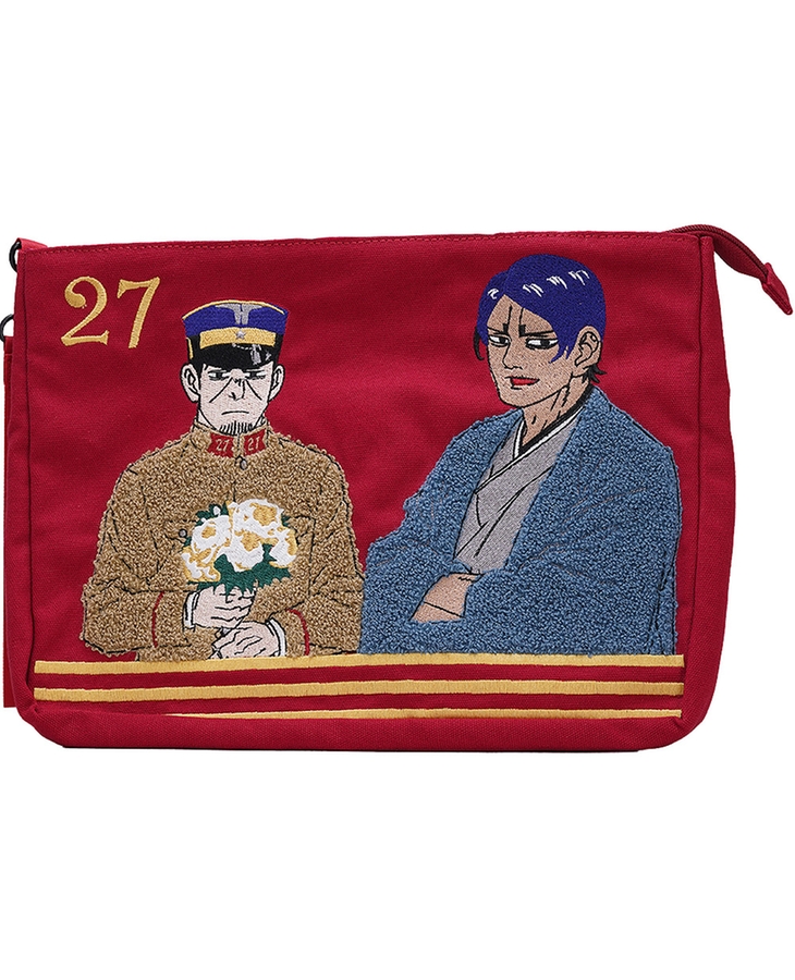 【日本限定モデル】 ゴールデンカムイ GOODSMILE | 月島と鯉登 相良刺繍ハンドバッグ その他