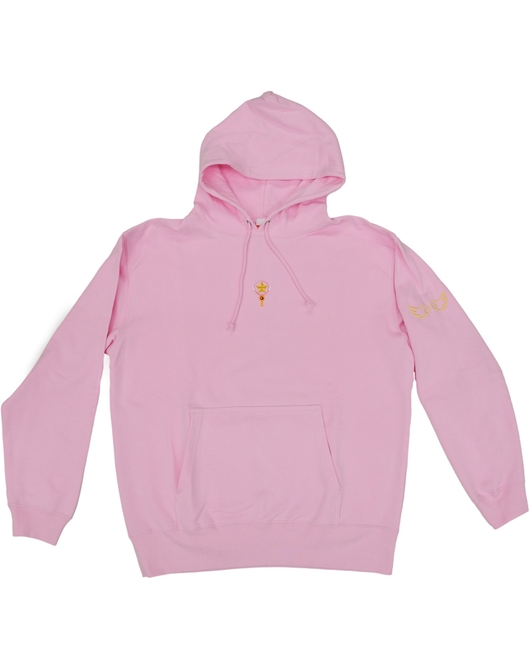 カードキャプターさくら さくらカード編 刺繍パーカー 星の鍵 Pink