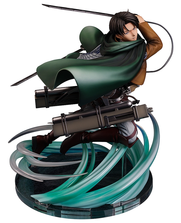 進撃の巨人」リヴァイ、最新1/6スケールフィギュア登場！ “人類