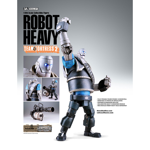 Team Fortress2 Robot Heavy Blue(チーム フォートレス2