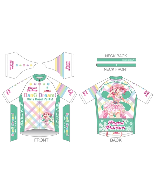 バンドリ！ ガールズバンドパーティ！ サイクルジャージ【丸山彩Ver.】／ XXXLサイズ | GOODSMILE ONLINE SHOP
