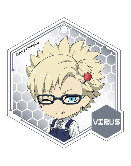 ドラマティカルマーダー ねんどろいどぷらす アクリルキーホルダー ウィルス